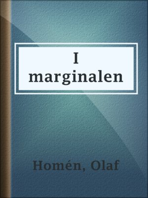 cover image of I marginalen